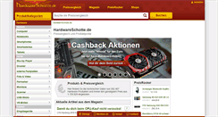 Desktop Screenshot of hardwareschotte.de
